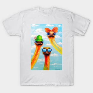 Friends ostriches T-Shirt